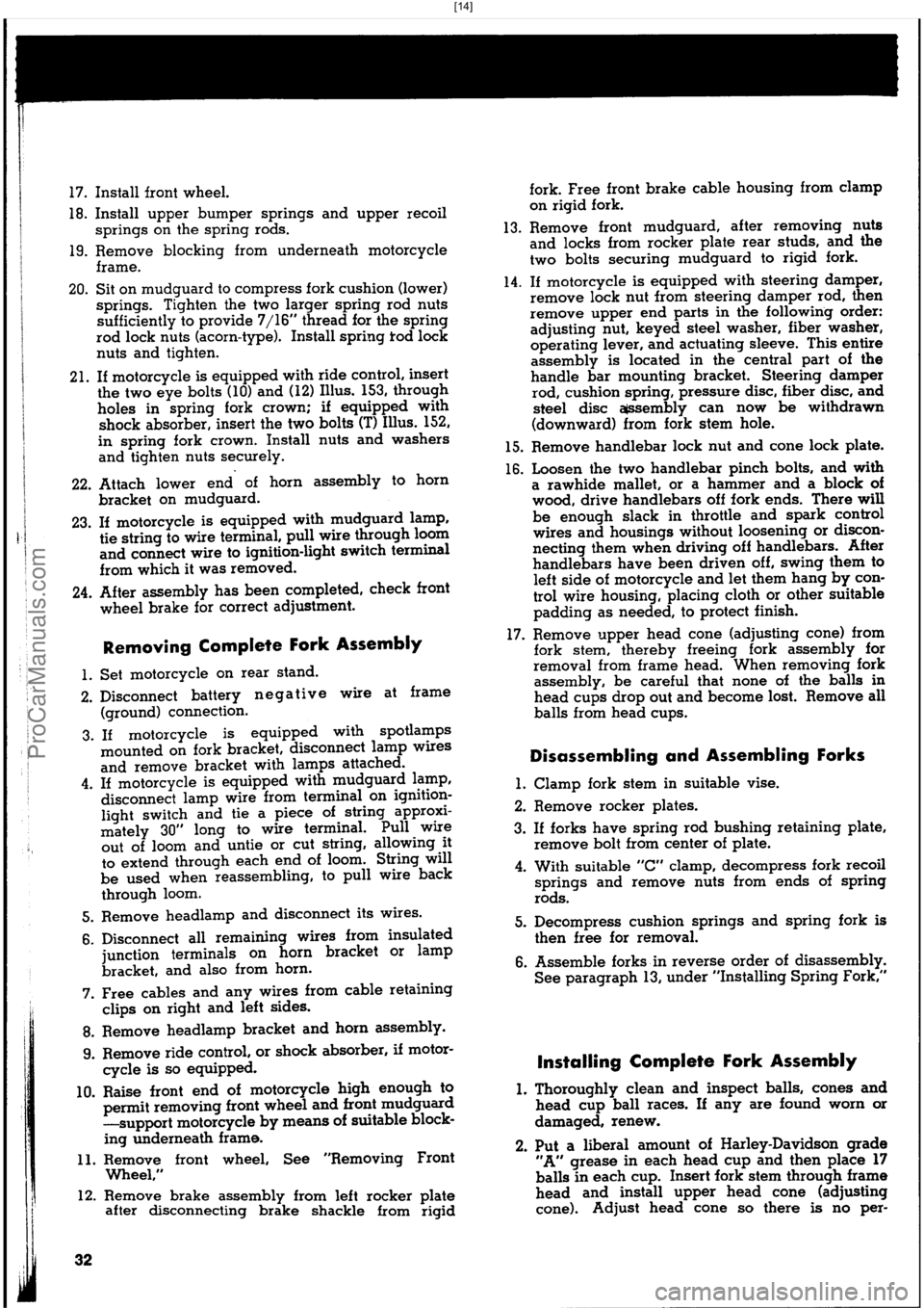 HARLEY-DAVIDSON PANHEAD 1948  Service Manual  [14]
ProCarManuals.com 