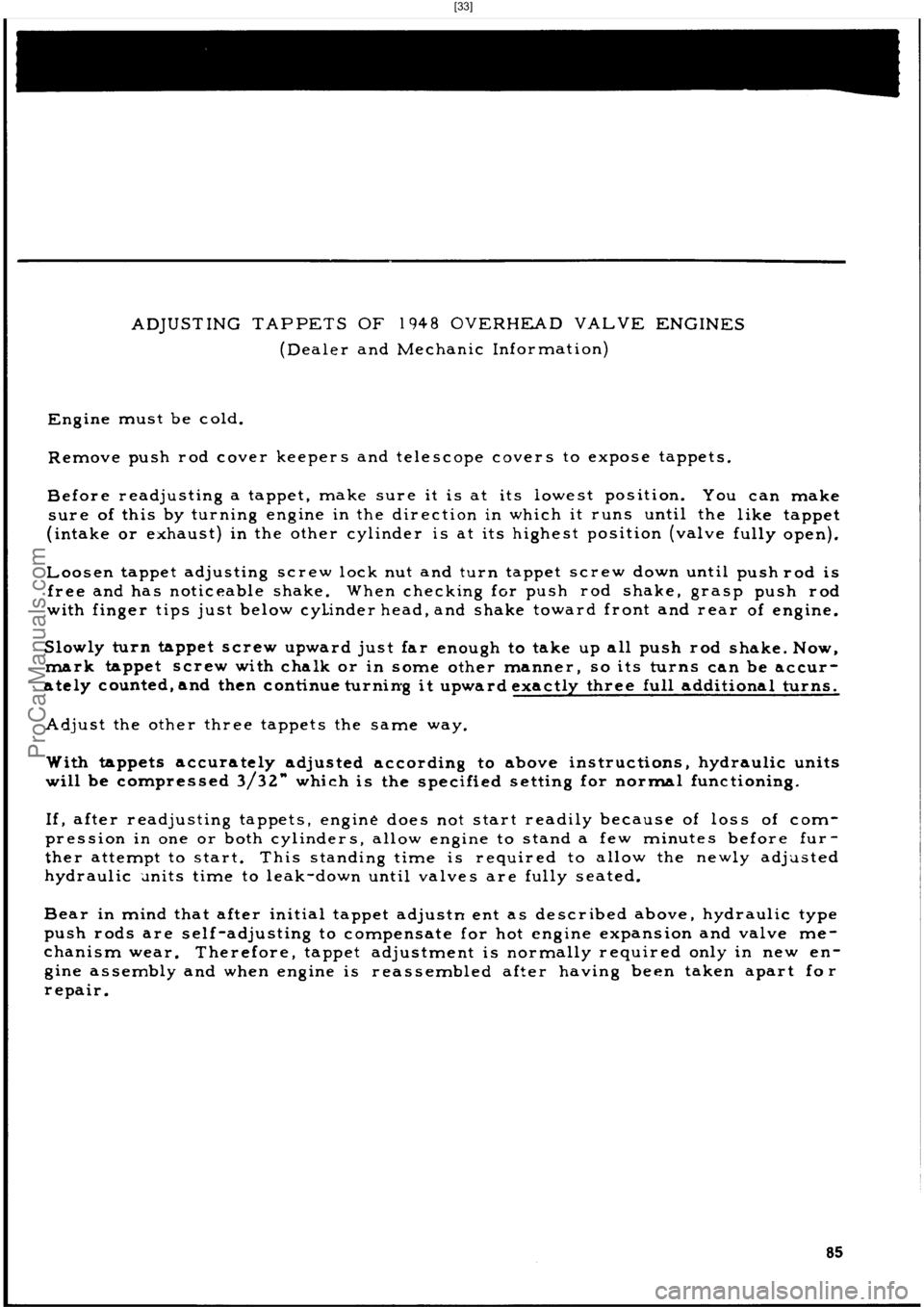 HARLEY-DAVIDSON PANHEAD 1948  Service Manual  [33]
ProCarManuals.com 