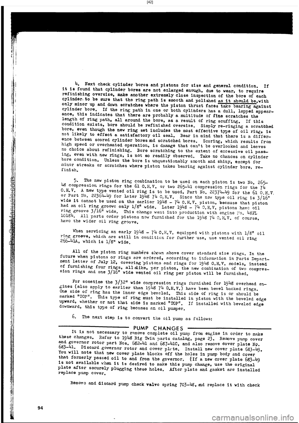 HARLEY-DAVIDSON PANHEAD 1948  Service Manual  [42]
ProCarManuals.com 