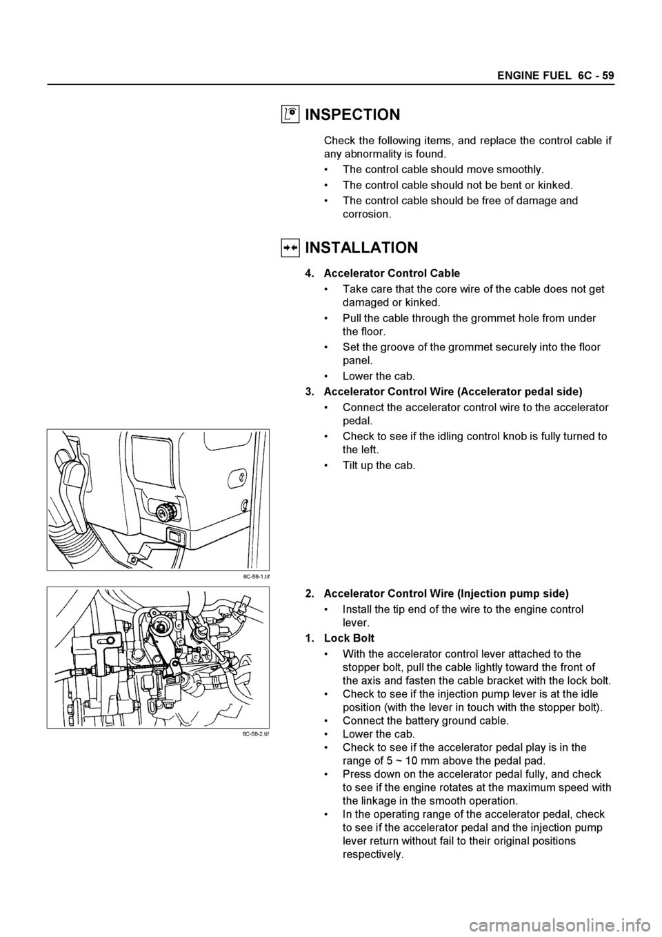 ISUZU ELF 1999  Workshop Manual 