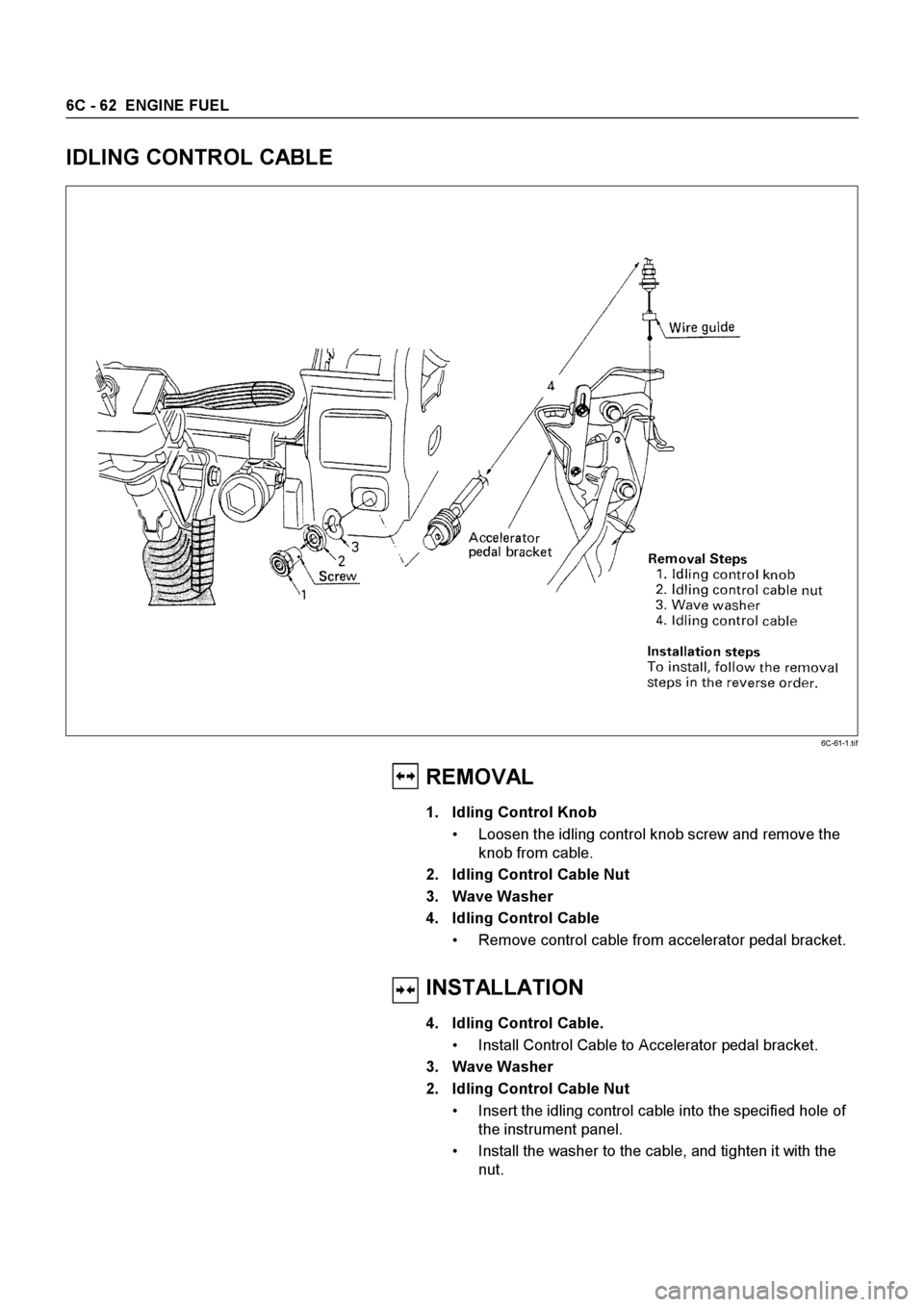 ISUZU ELF 1999  Workshop Manual 