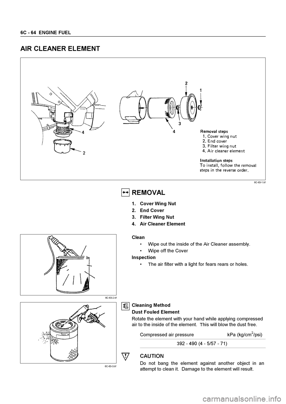ISUZU ELF 1999  Workshop Manual 
