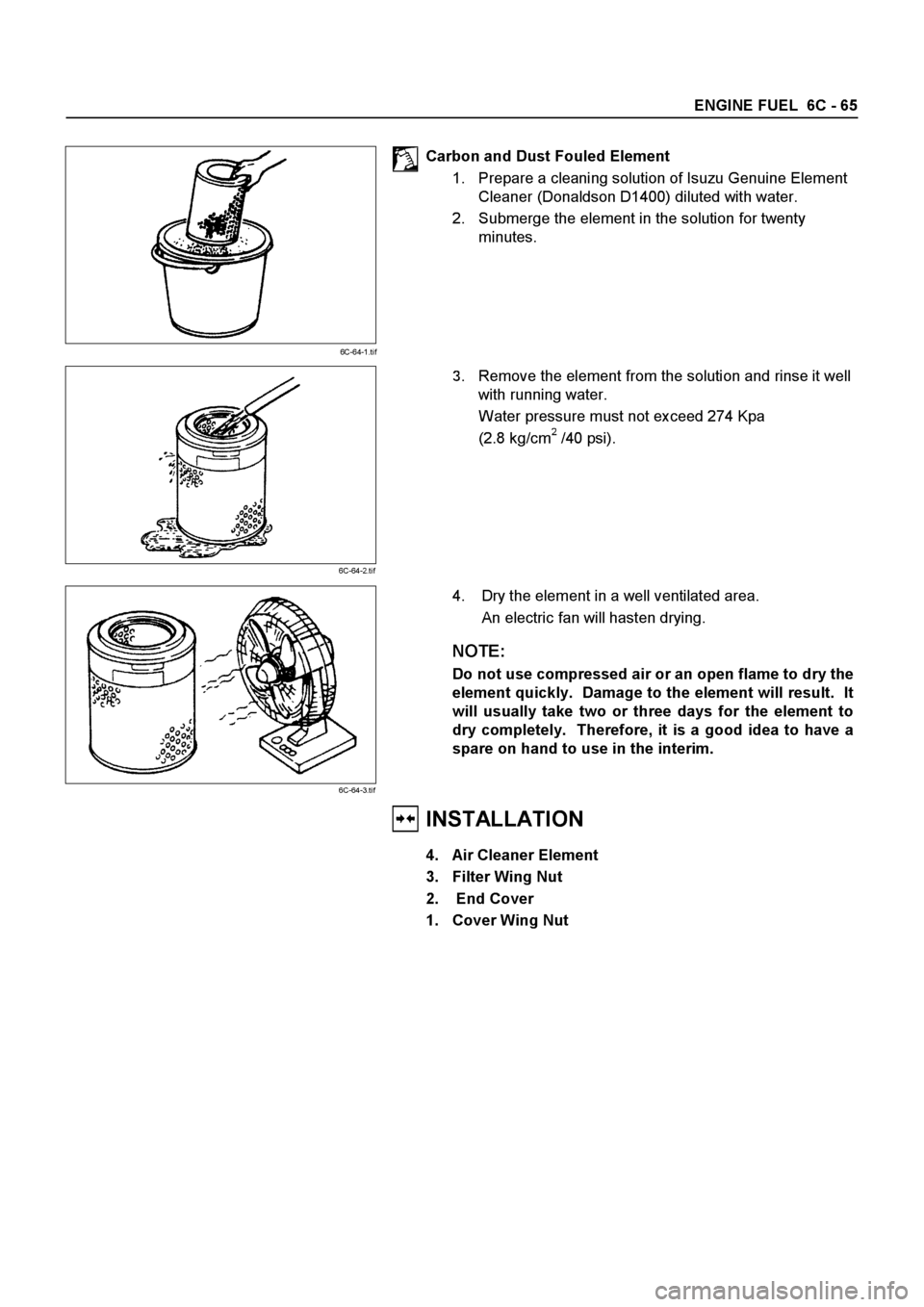 ISUZU ELF 1999  Workshop Manual 