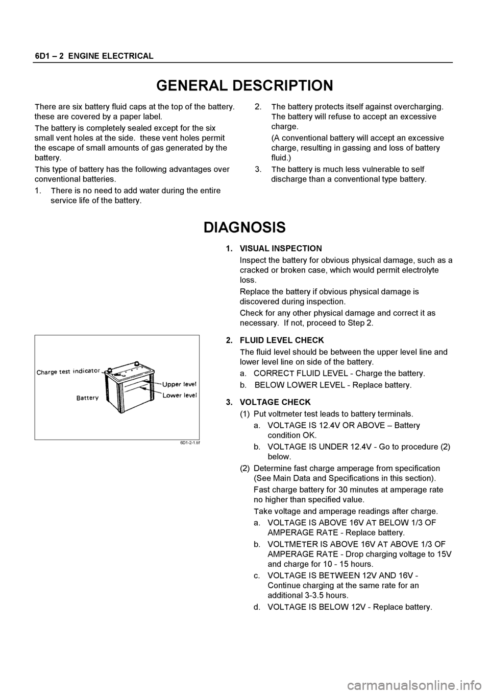 ISUZU ELF 1999  Workshop Manual 