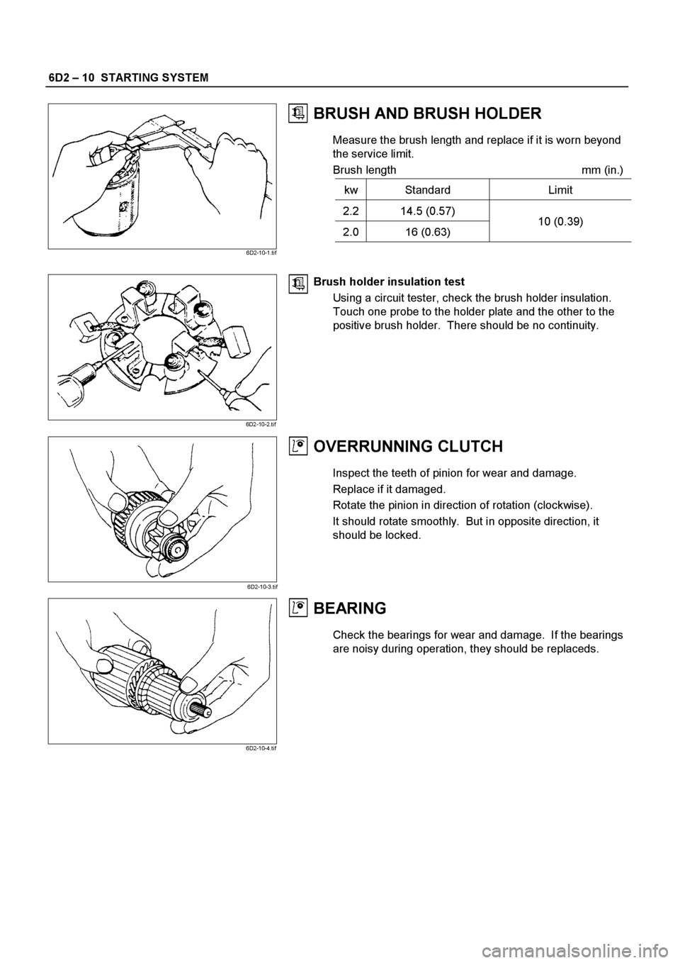 ISUZU ELF 1999  Workshop Manual 