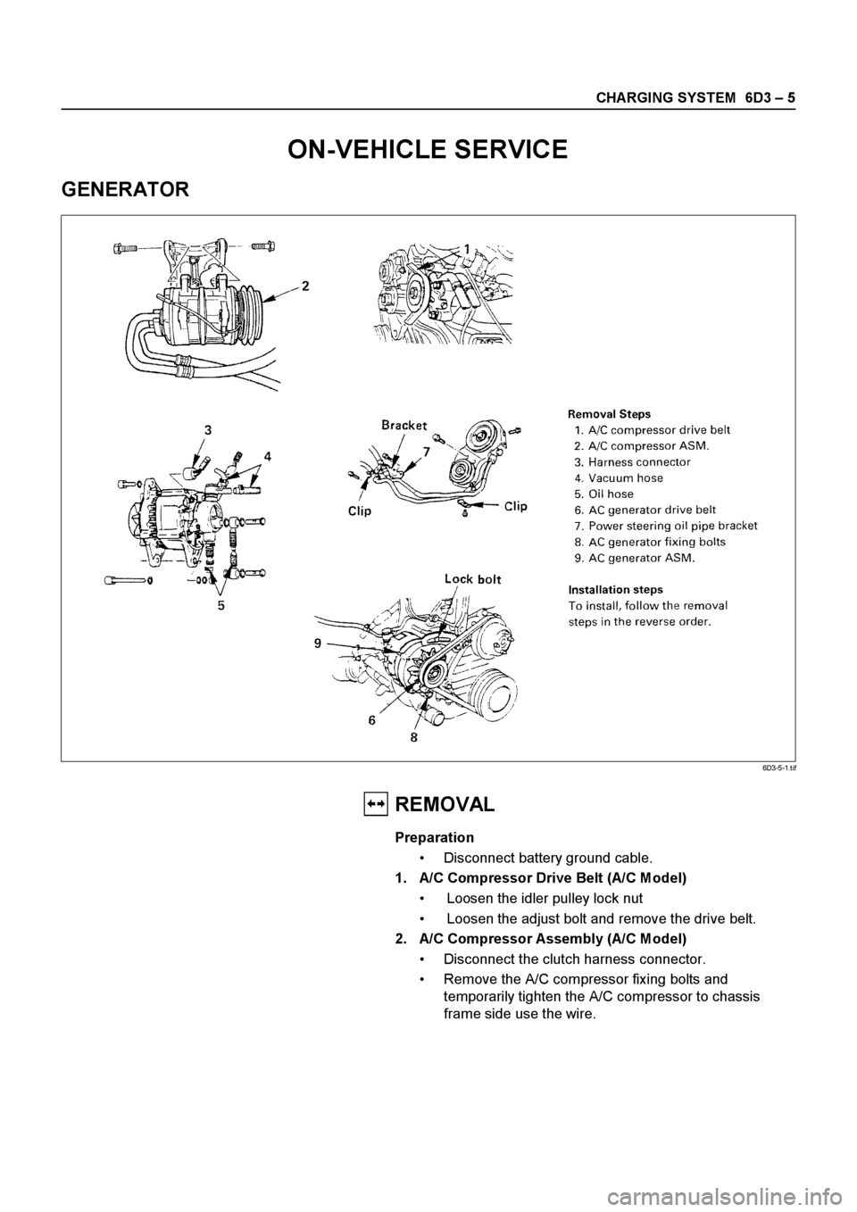 ISUZU ELF 1999  Workshop Manual 
