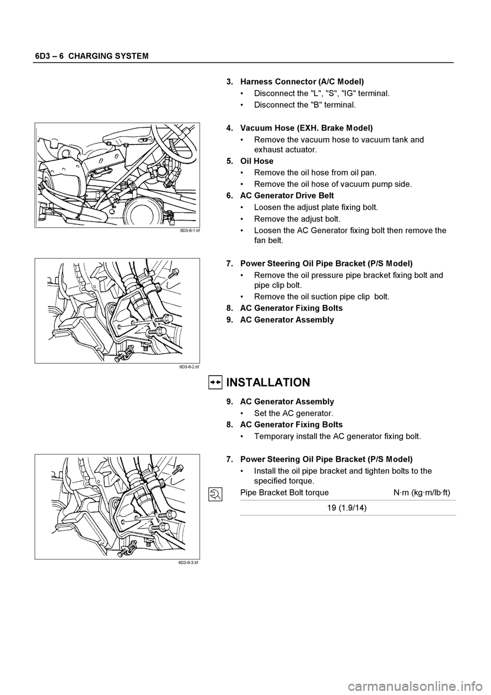ISUZU ELF 1999  Workshop Manual 