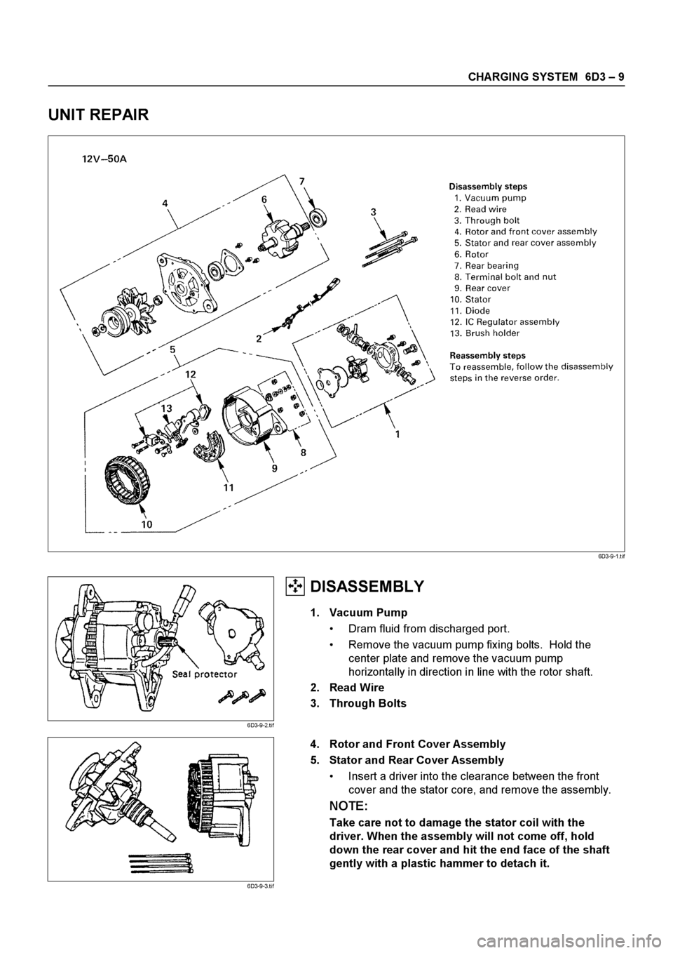 ISUZU ELF 1999  Workshop Manual 