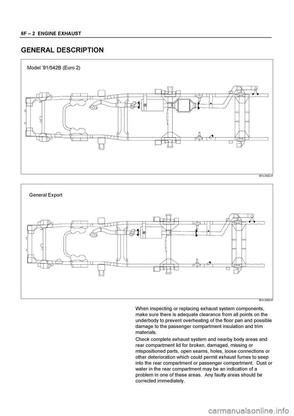 ISUZU ELF 1999  Workshop Manual 