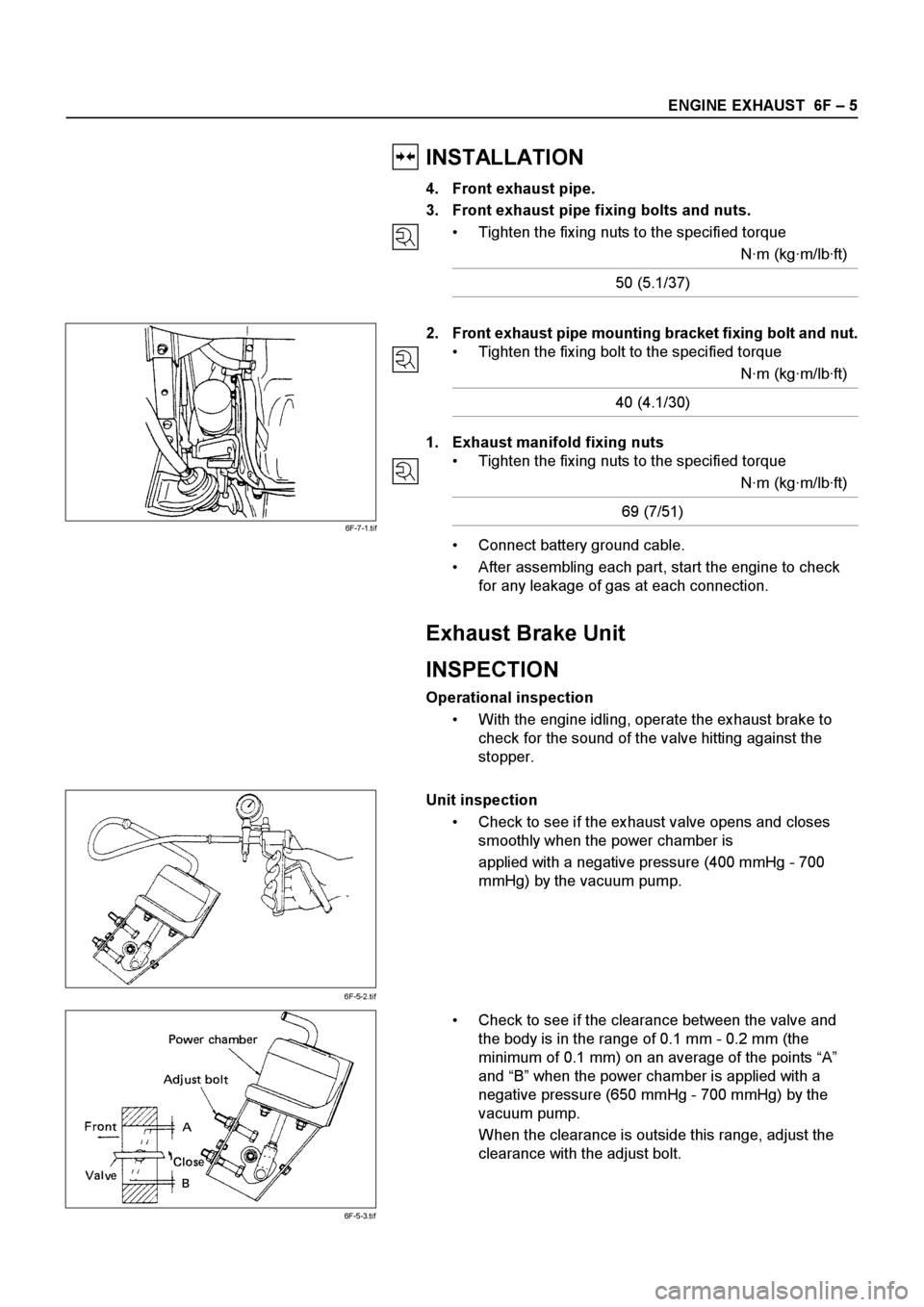 ISUZU ELF 1999  Workshop Manual 
