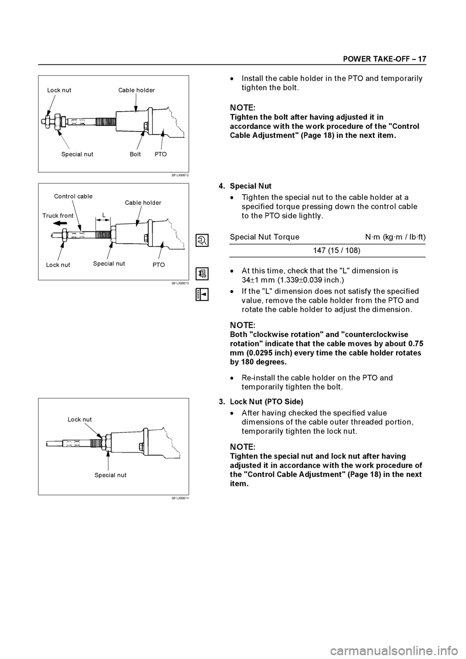ISUZU ELF 1999  Workshop Manual 