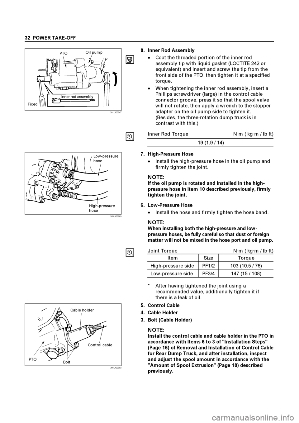 ISUZU ELF 1999  Workshop Manual 