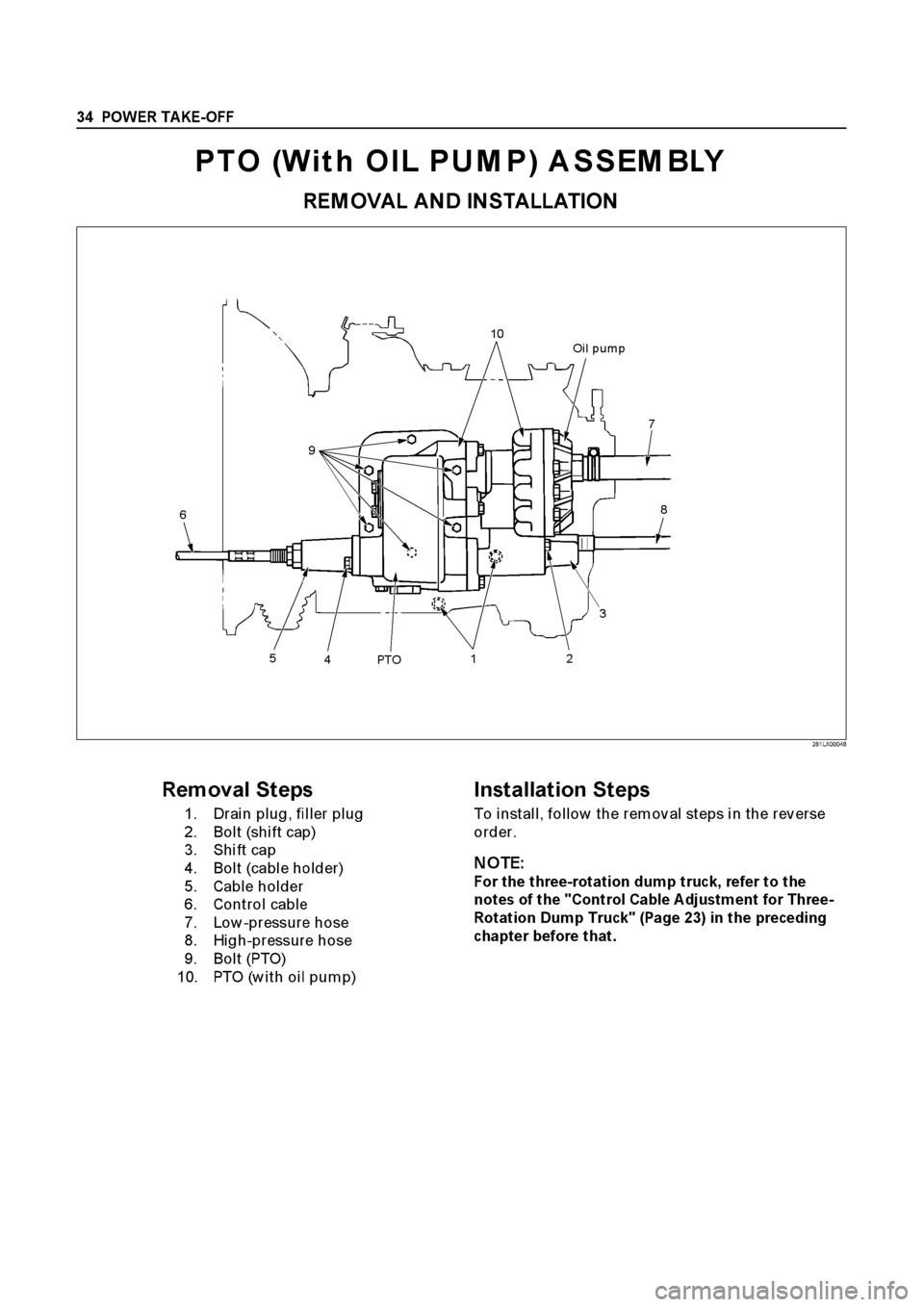 ISUZU ELF 1999  Workshop Manual 