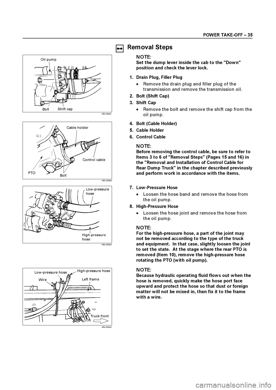 ISUZU ELF 1999  Workshop Manual 