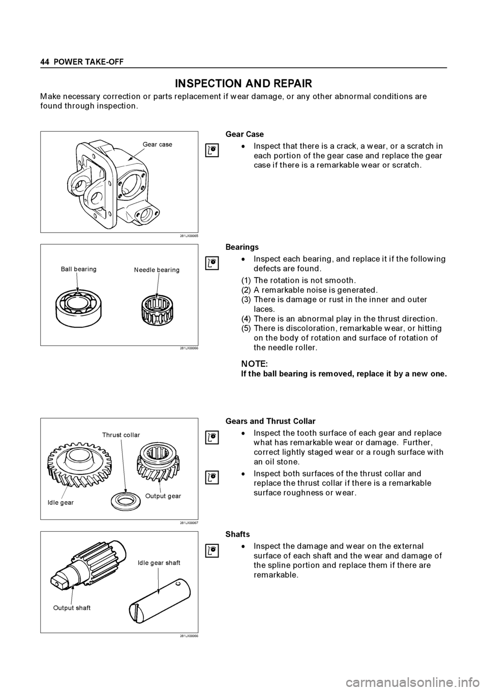 ISUZU ELF 1999  Workshop Manual 