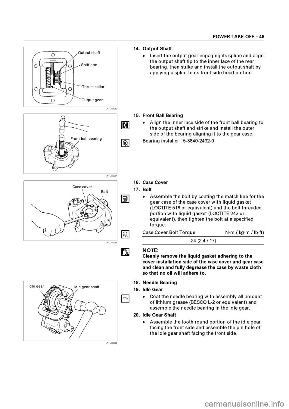 ISUZU ELF 1999  Workshop Manual 