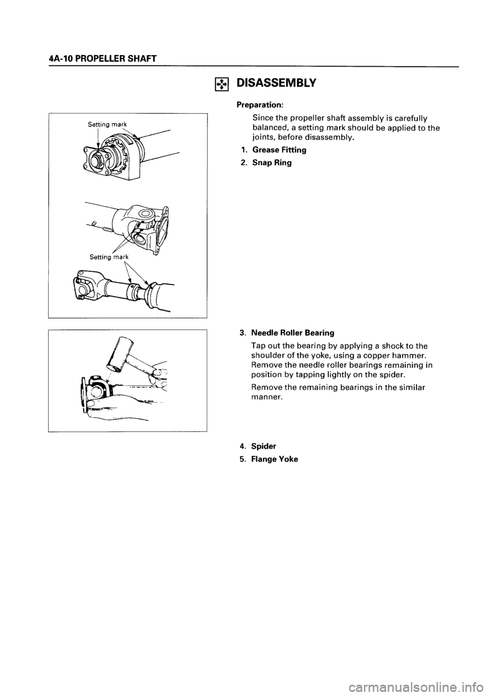 ISUZU ELF 1999  Workshop Manual 
