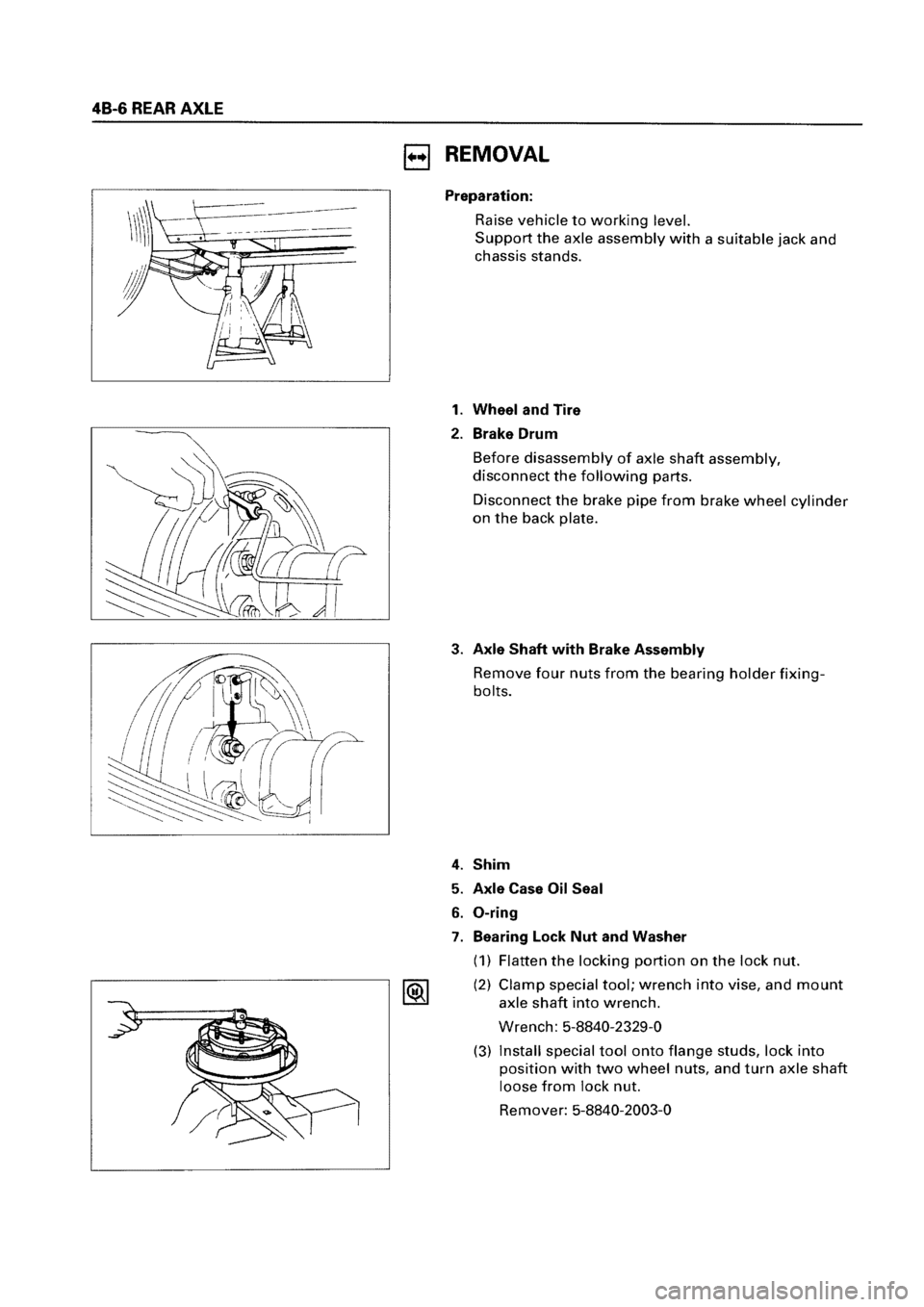ISUZU ELF 1999  Workshop Manual 