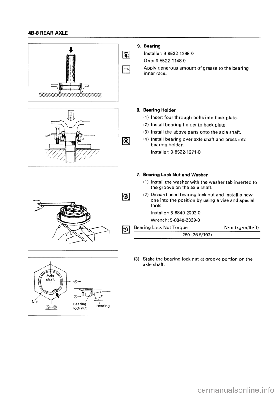 ISUZU ELF 1999  Workshop Manual 