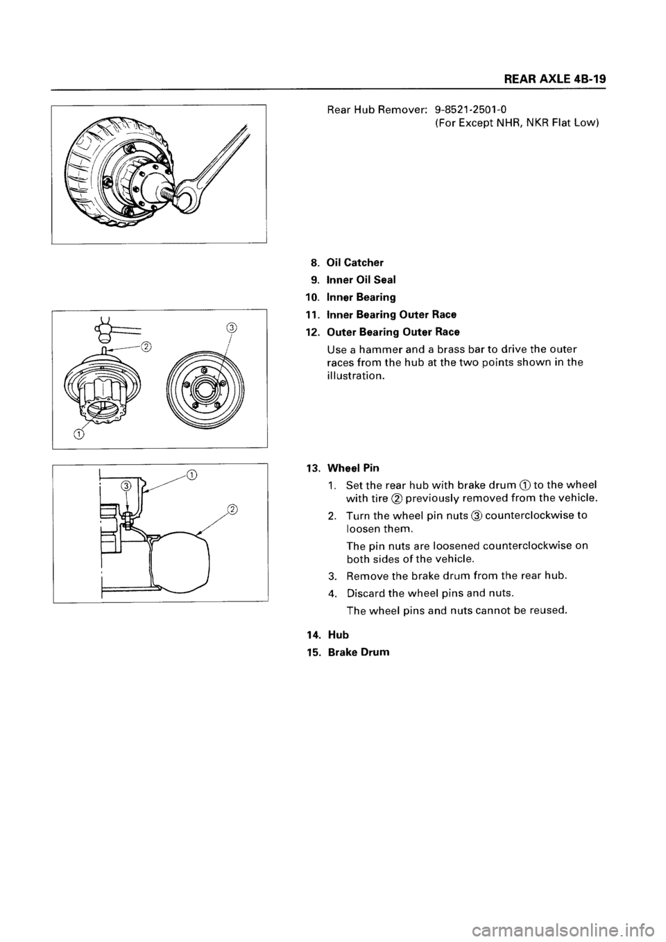 ISUZU ELF 1999  Workshop Manual 