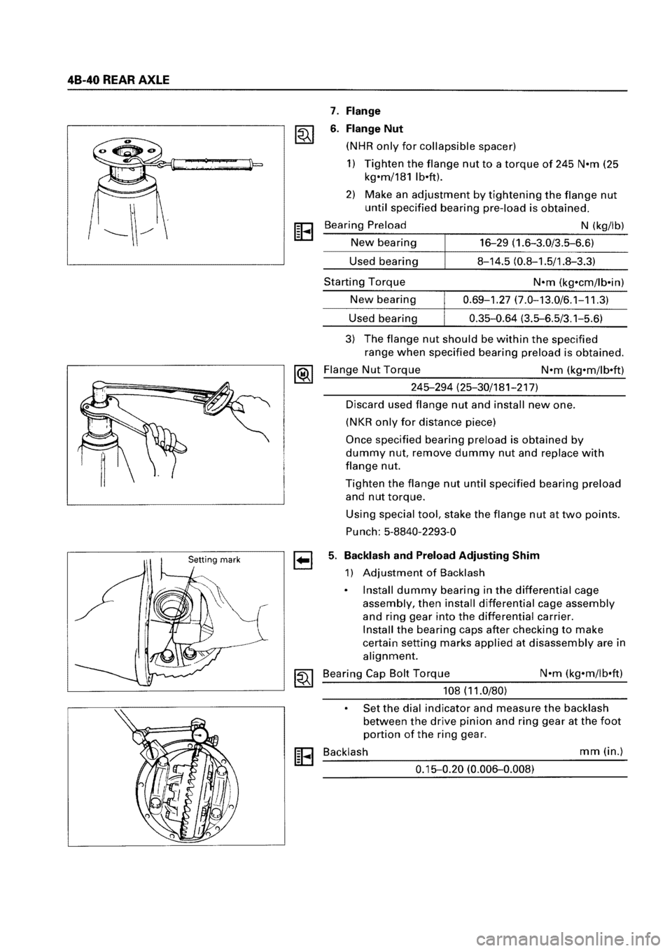 ISUZU ELF 1999  Workshop Manual 