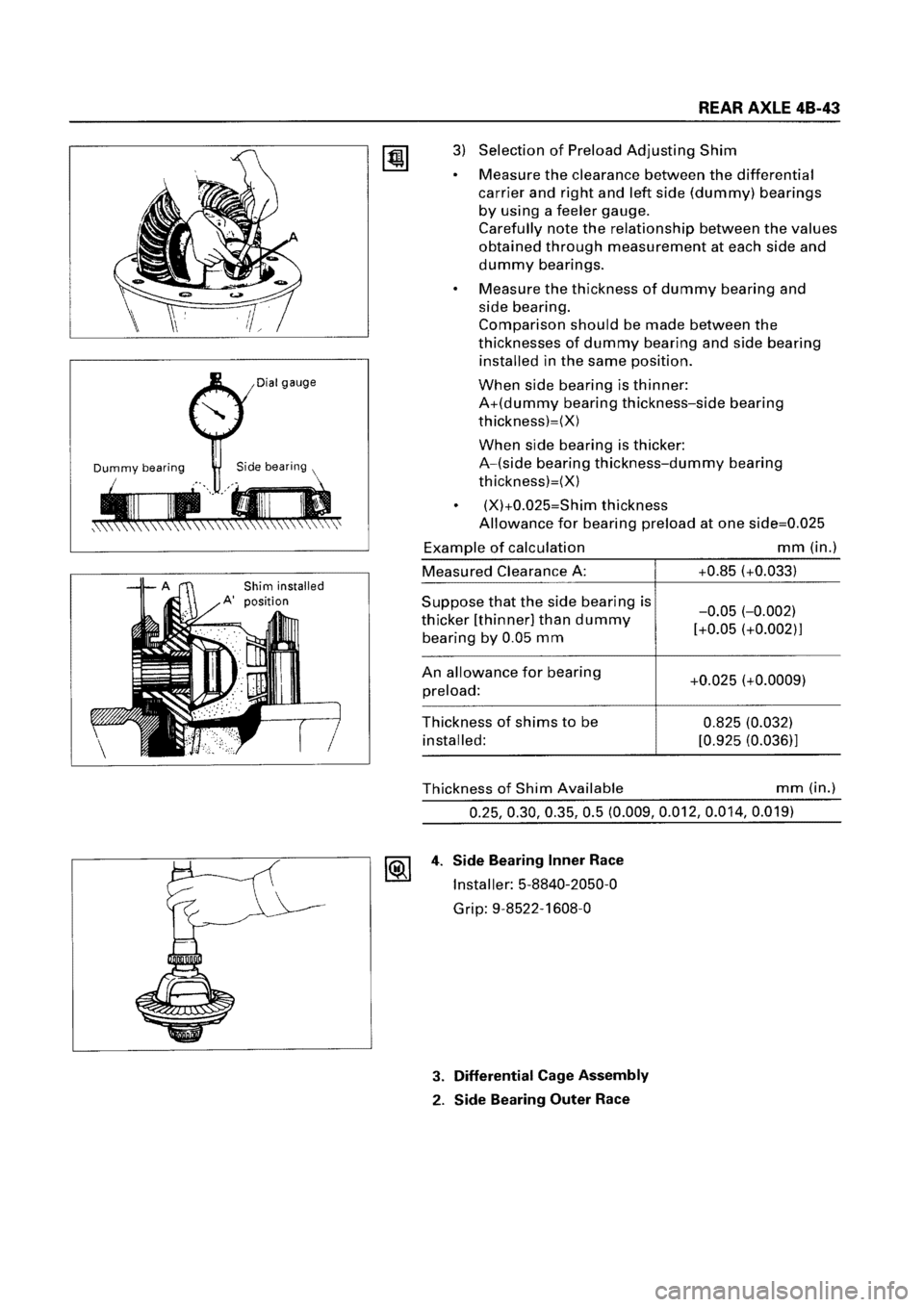 ISUZU ELF 1999  Workshop Manual 