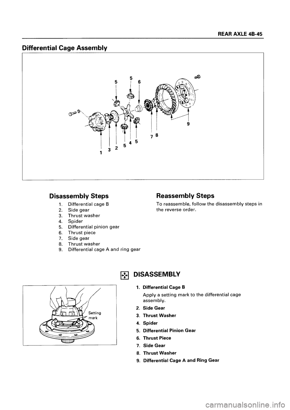 ISUZU ELF 1999  Workshop Manual 