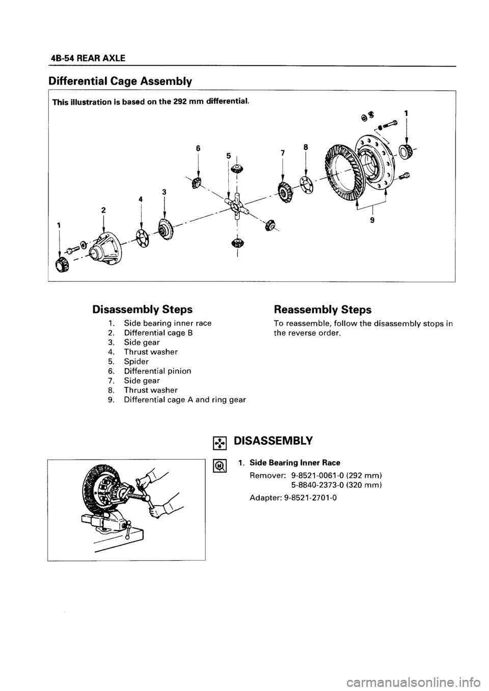 ISUZU ELF 1999  Workshop Manual 