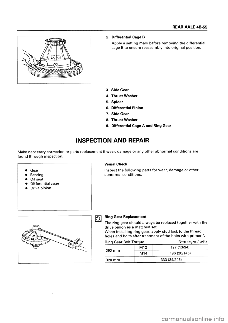 ISUZU ELF 1999  Workshop Manual 