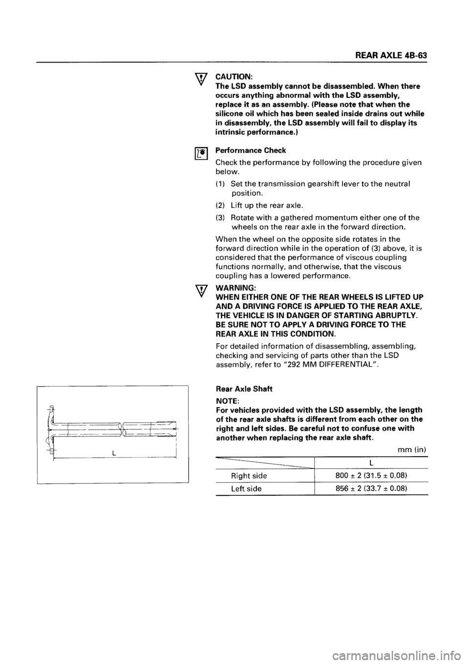 ISUZU ELF 1999  Workshop Manual 