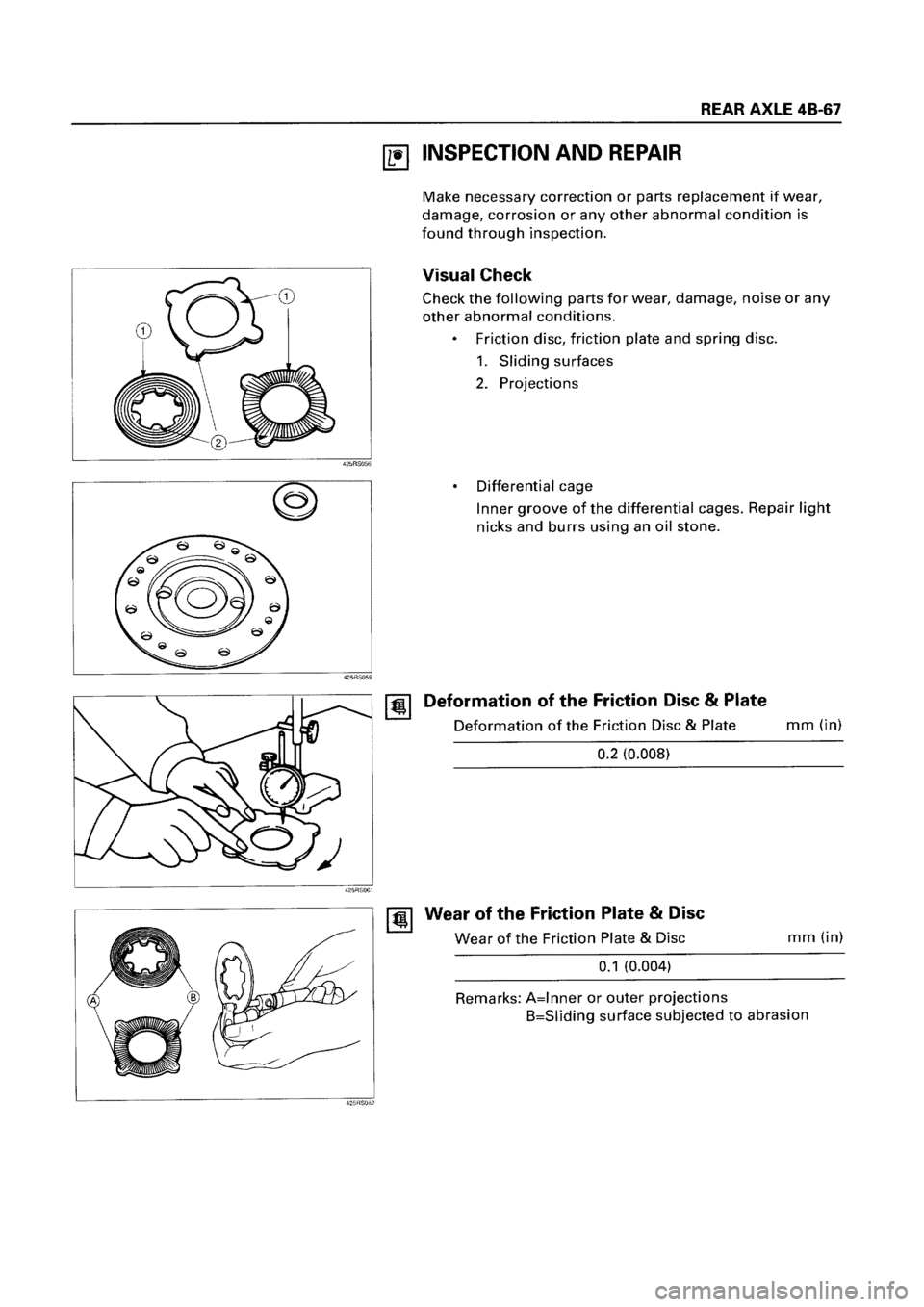 ISUZU ELF 1999  Workshop Manual 
