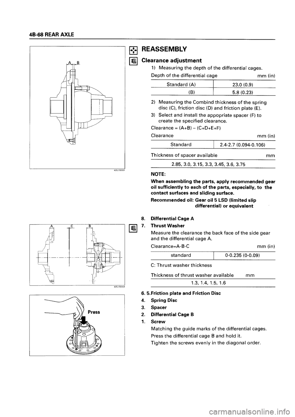 ISUZU ELF 1999  Workshop Manual 