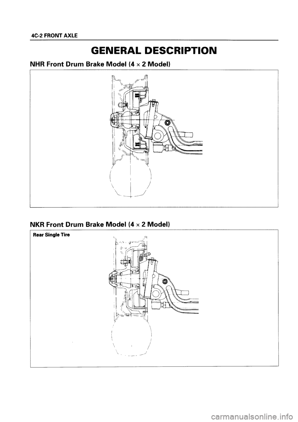 ISUZU ELF 1999  Workshop Manual 