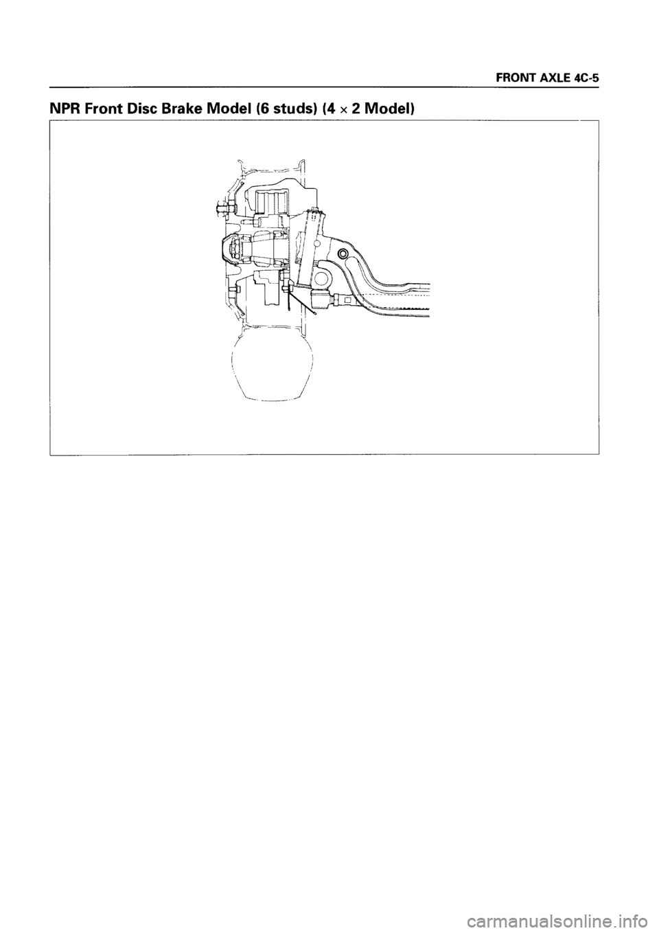 ISUZU ELF 1999  Workshop Manual 
