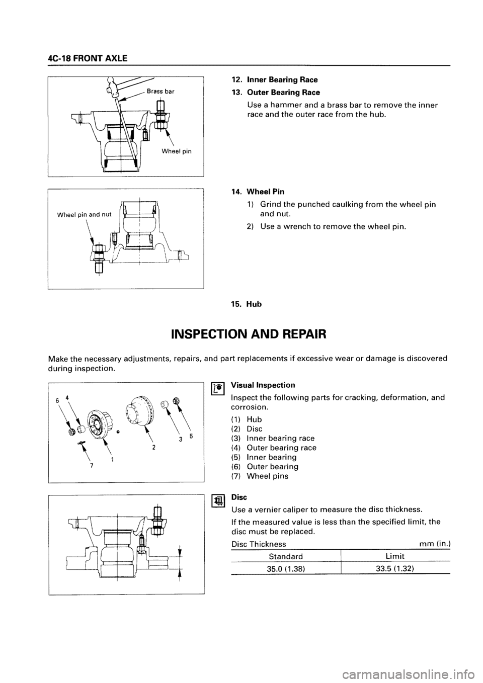 ISUZU ELF 1999  Workshop Manual 