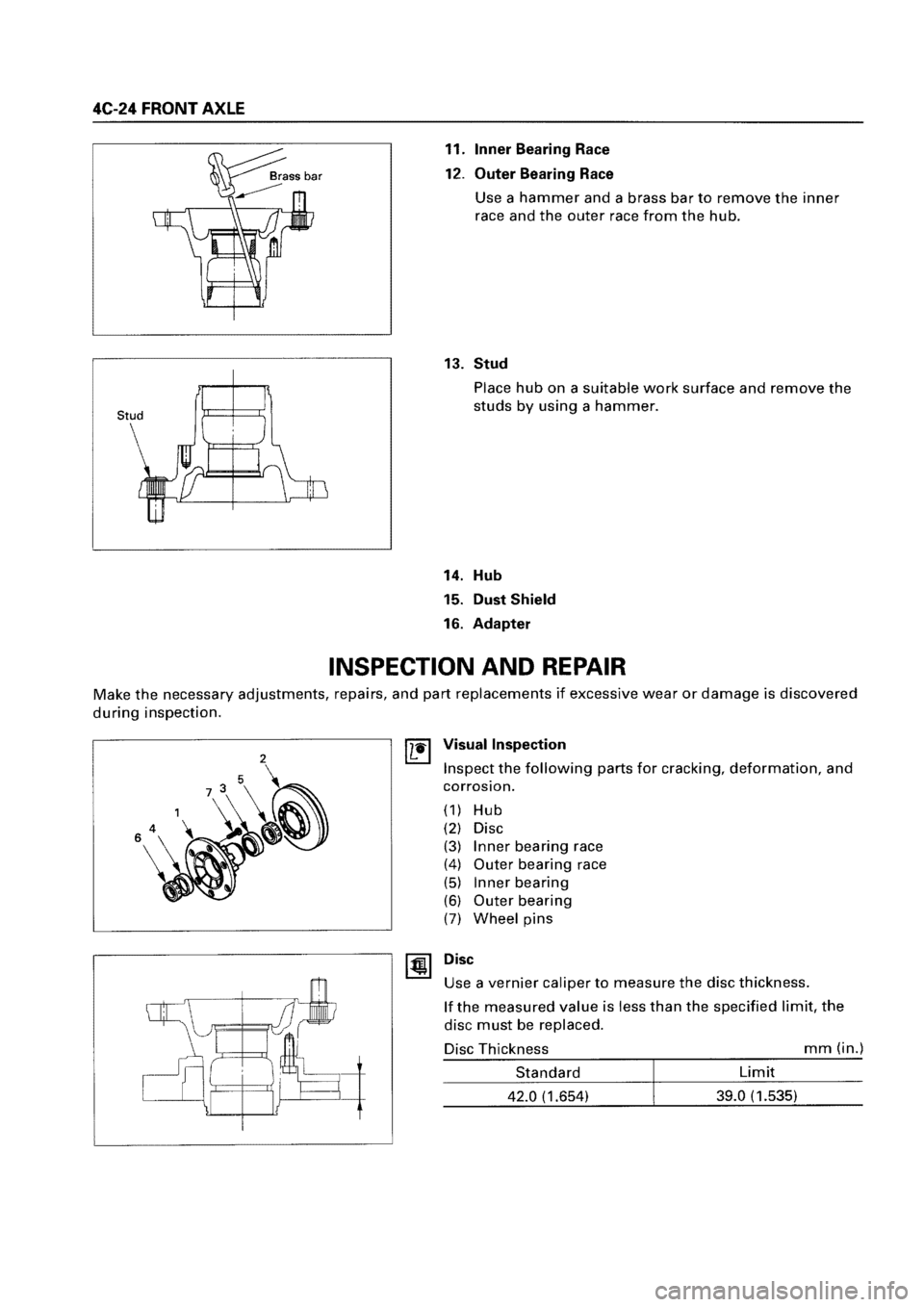 ISUZU ELF 1999  Workshop Manual 