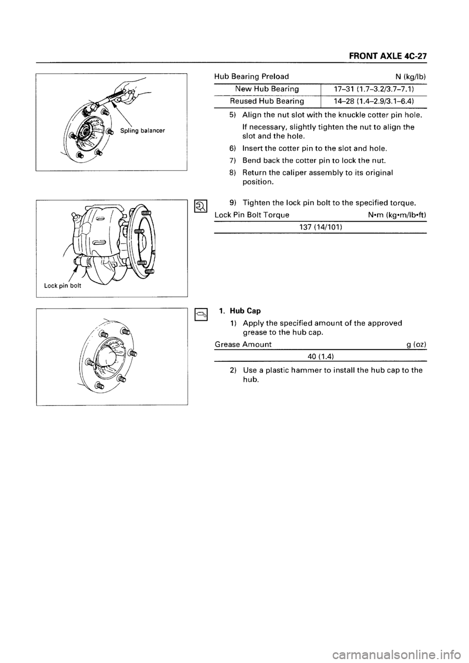 ISUZU ELF 1999  Workshop Manual 