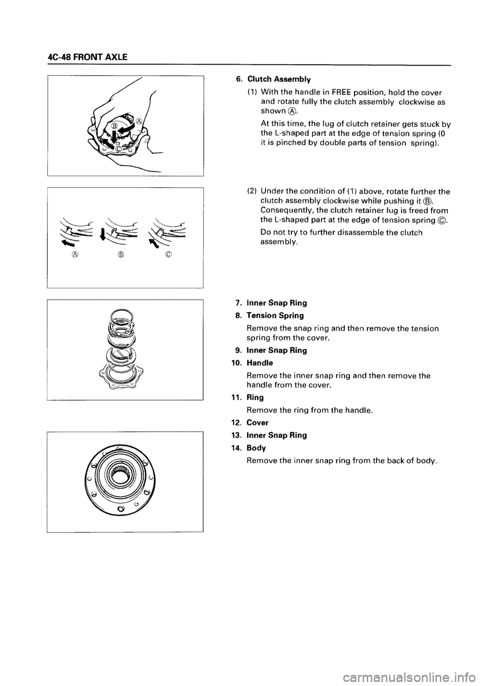 ISUZU ELF 1999  Workshop Manual 