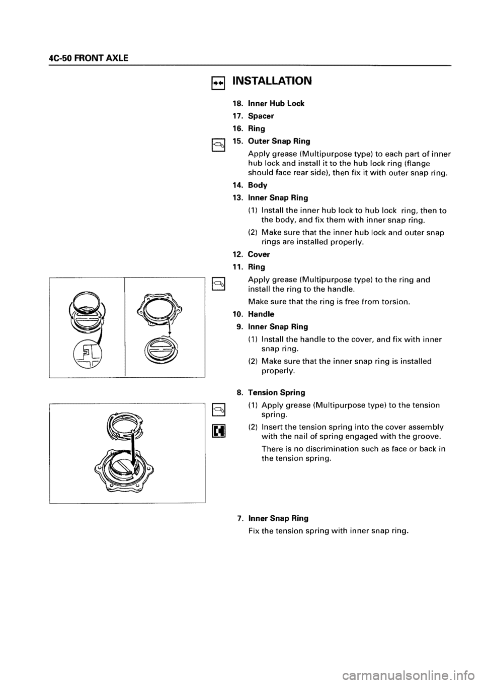 ISUZU ELF 1999  Workshop Manual 