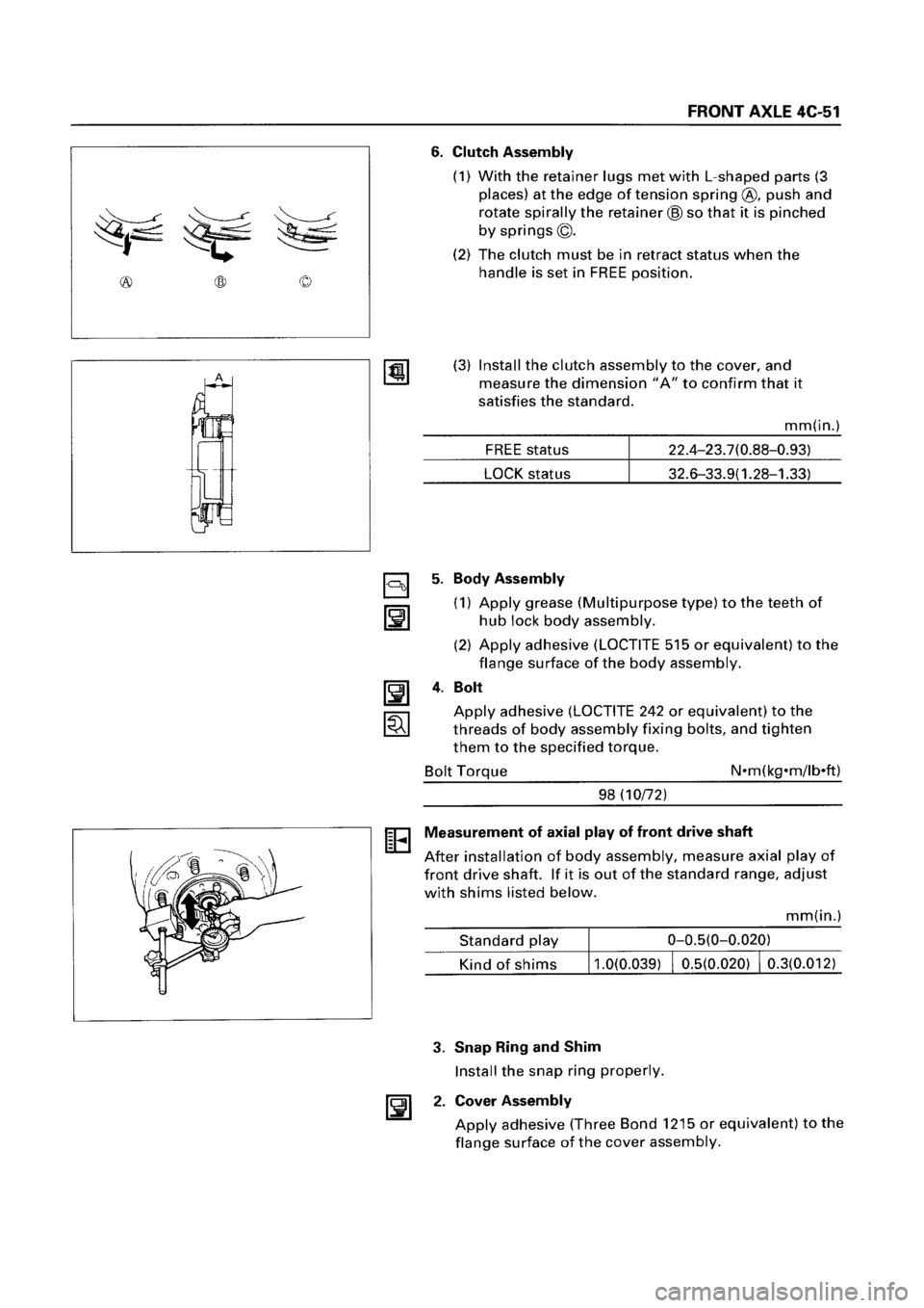 ISUZU ELF 1999  Workshop Manual 