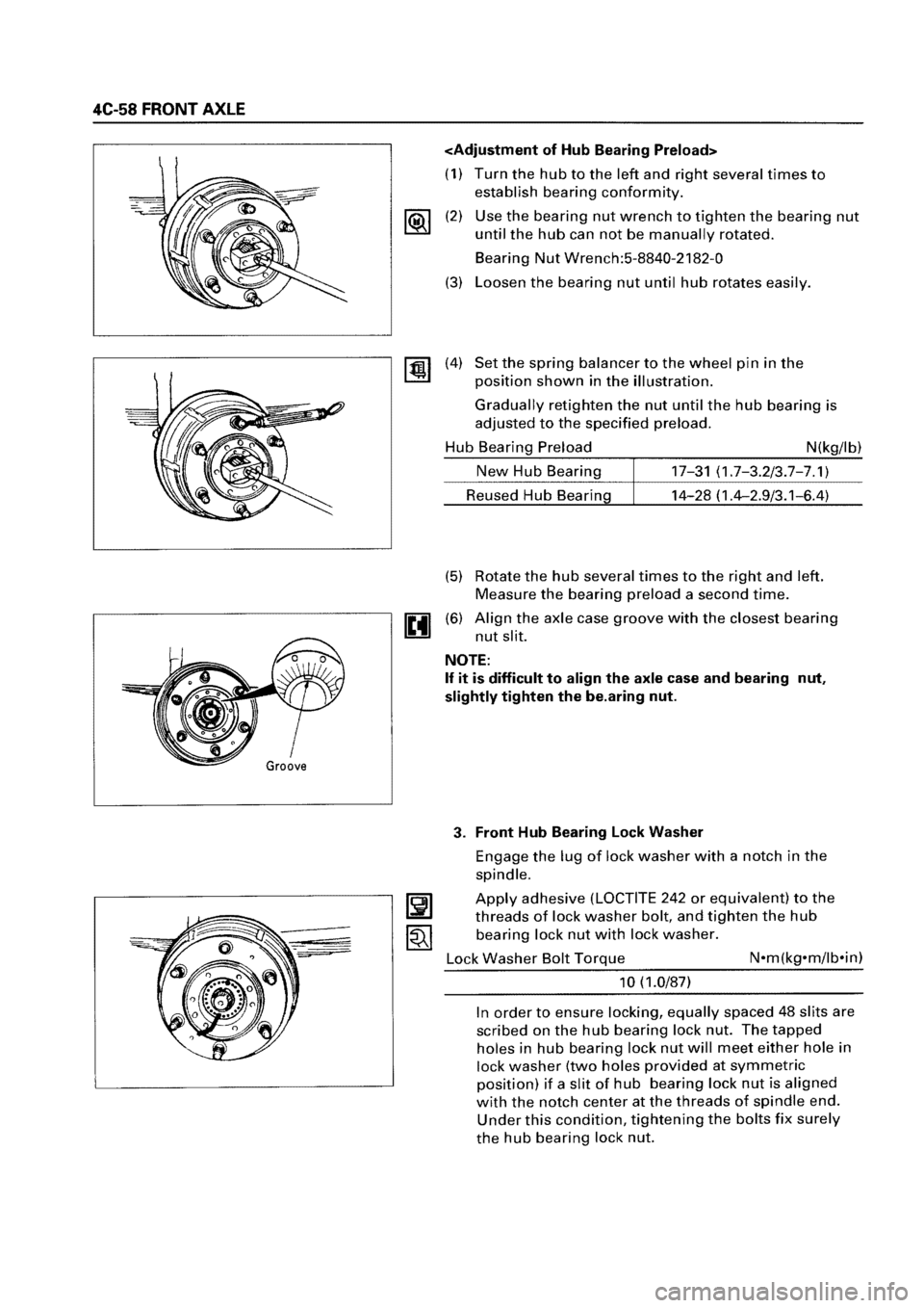 ISUZU ELF 1999  Workshop Manual 