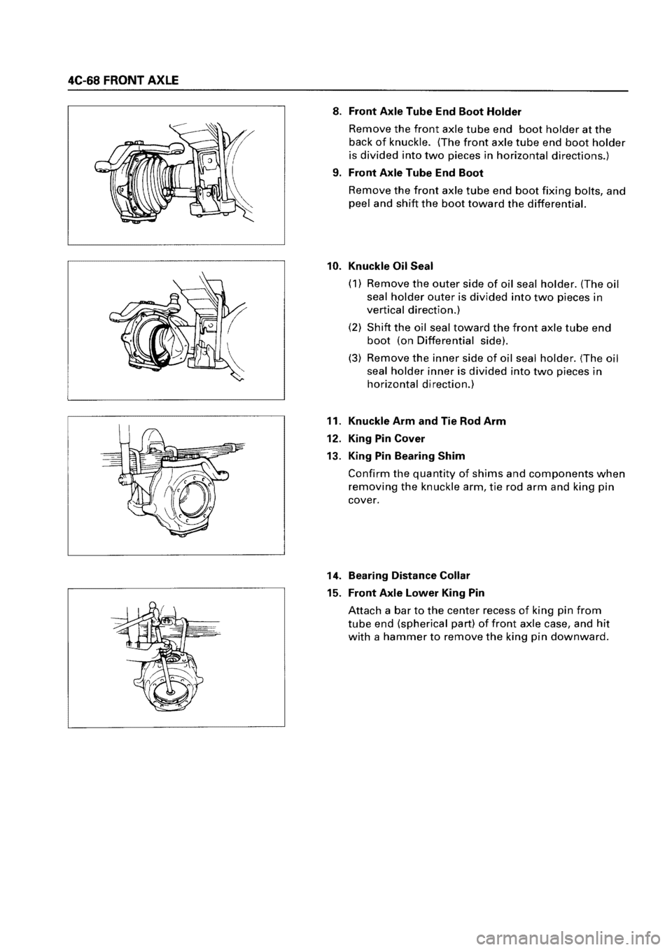 ISUZU ELF 1999  Workshop Manual 