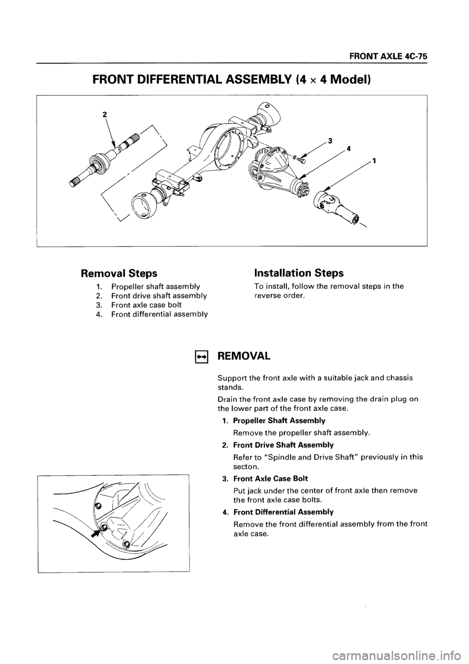 ISUZU ELF 1999  Workshop Manual 