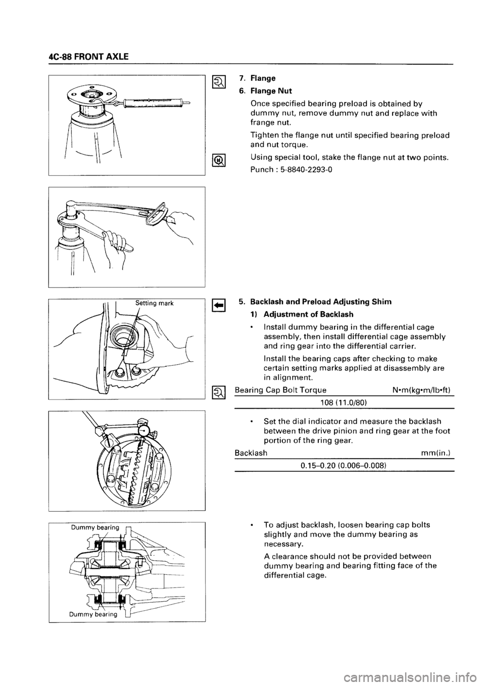 ISUZU ELF 1999  Workshop Manual 