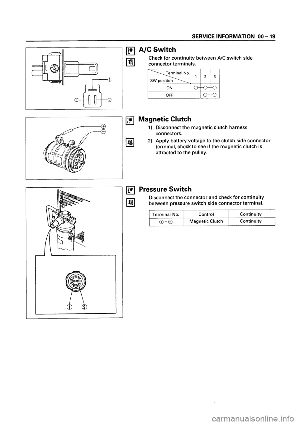ISUZU ELF 1999  Workshop Manual 