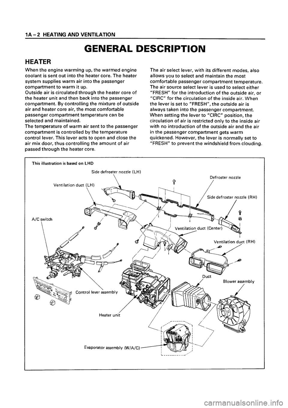 ISUZU ELF 1999  Workshop Manual 