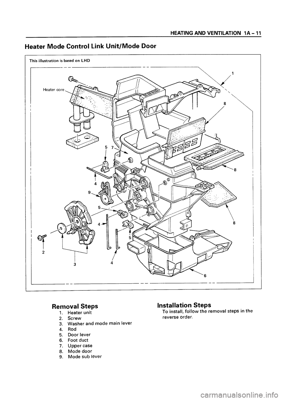 ISUZU ELF 1999  Workshop Manual 