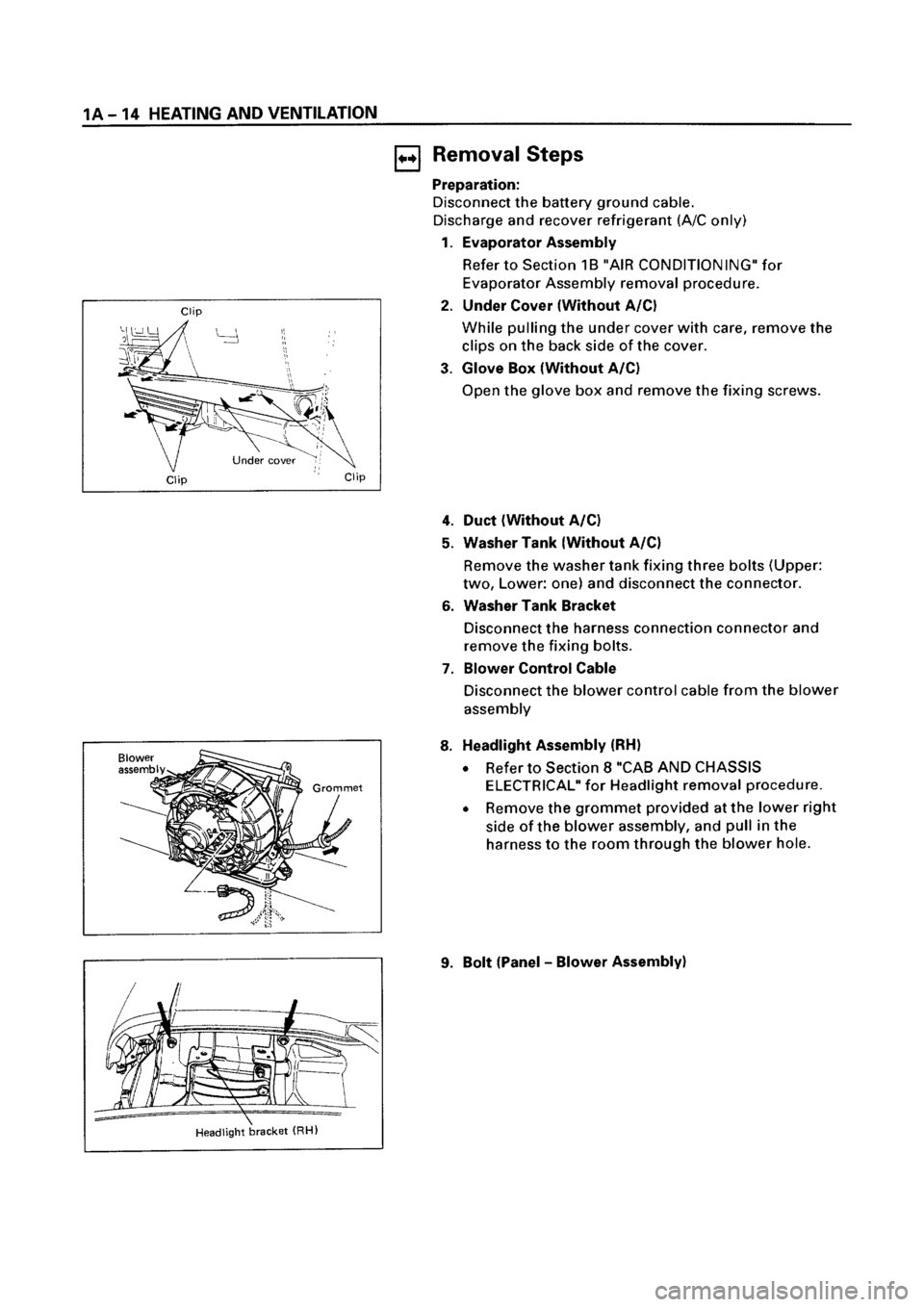 ISUZU ELF 1999  Workshop Manual 