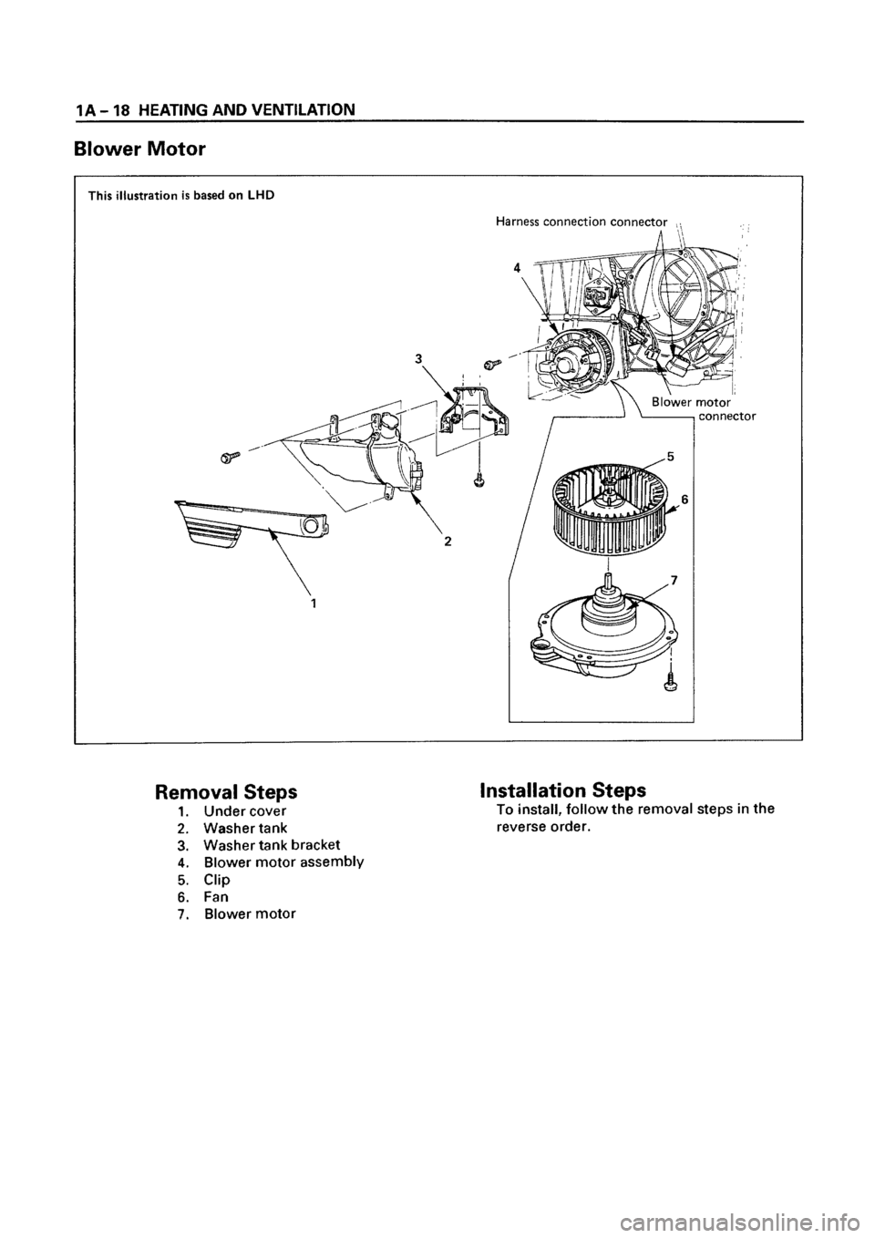 ISUZU ELF 1999  Workshop Manual 