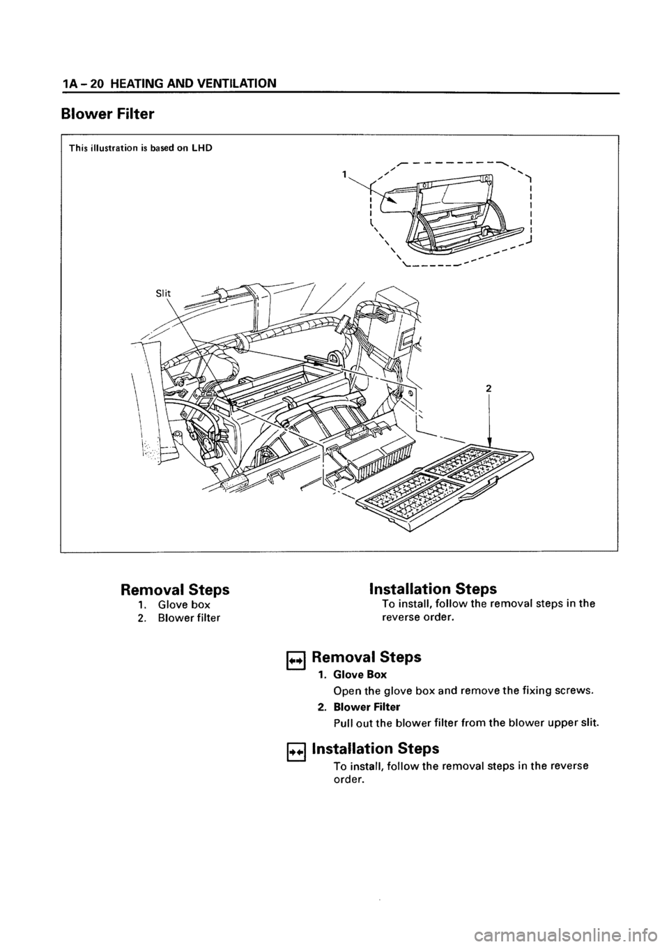 ISUZU ELF 1999  Workshop Manual 